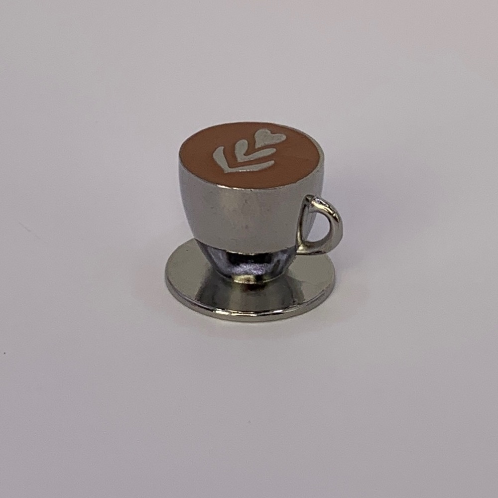 Lucky charm - Paper Weight - Coffee- solid aluminum- brand new.